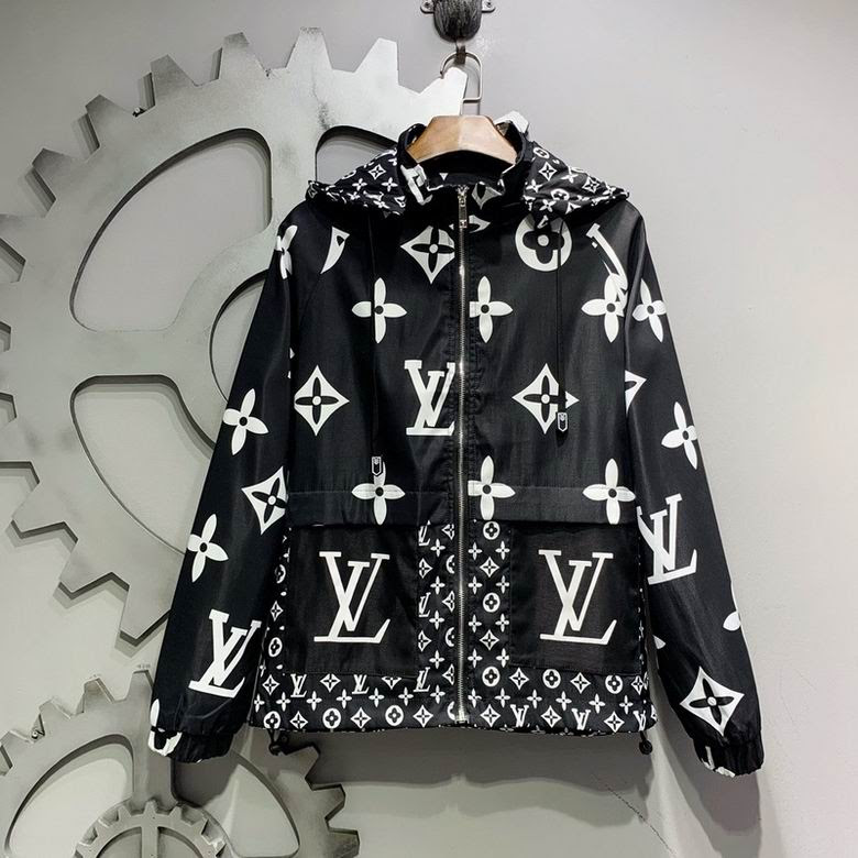 Louis Vuitton Windbreaker Jacket Mens ID2022030539 [2022030539